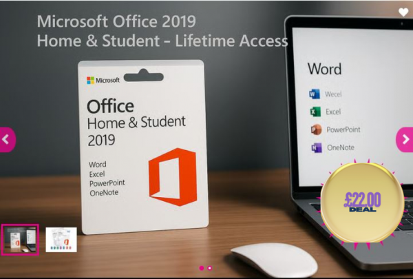 Office Home & Student 2019 PC- For Windows 10/11 Only - Delivered Via Email