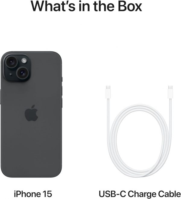 Apple Iphone 15 Unlocked 128GB Black - Image 3